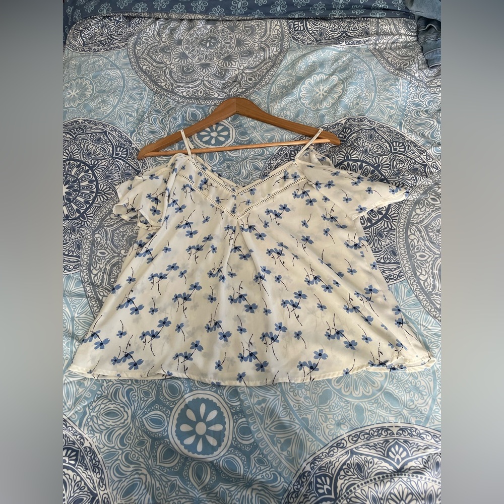 Sienna Sky Off the Shoulder Blouse